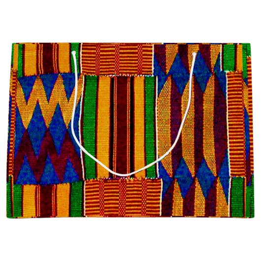 Happy Kwanzaa Große Geschenktasche Geschenktüte (Vorderseite)