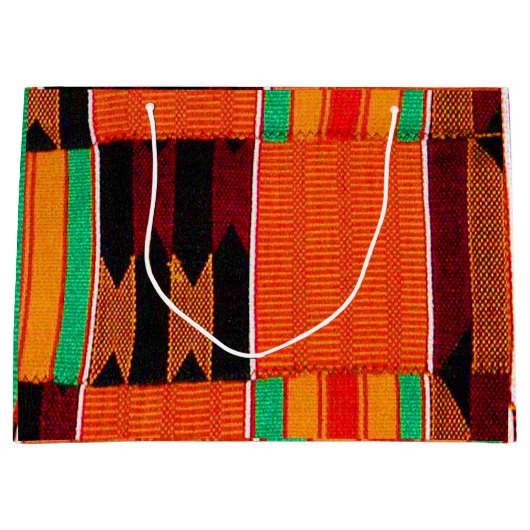 Happy Kwanzaa Große Geschenktasche Geschenktüte (Vorderseite)