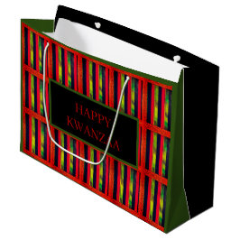 Happy Kwanzaa Große Geschenktüte