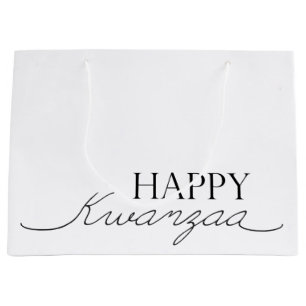 Happy Kwanzaa Große Geschenktüte