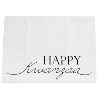 Happy Kwanzaa Große Geschenktüte