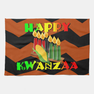 HAPPY KWANZAA HANDTUCH