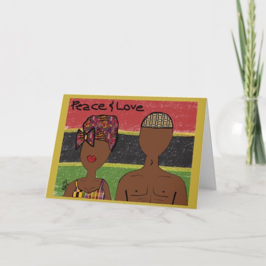 Happy Kwanzaa Karte (Vorderseite)