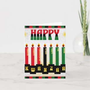 Happy Kwanzaa Karte