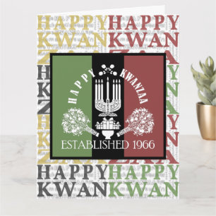 Happy Kwanzaa Karte