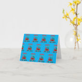Happy Kwanzaa Kinara Karte (Gelbe Blume)