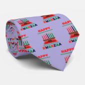 Happy Kwanzaa Kinara Krawatte (Gerollt)