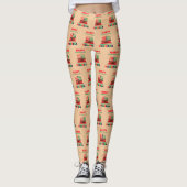 Happy Kwanzaa Kinara Leggings (Vorderseite)