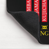 Happy Kwanzaa Kinara Seven Candles Principles of K Mousepad (Ecke)