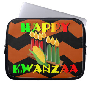 HAPPY KWANZAA LAPTOPSCHUTZHÜLLE