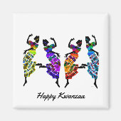 Happy Kwanzaa Magnet (Vorne)