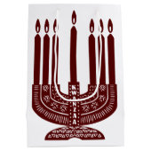 Happy Kwanzaa Mittlere Geschenktüte (Rückseite)