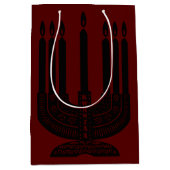 Happy Kwanzaa Mittlere Geschenktüte (Vorderseite)