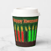 Happy Kwanzaa Pappbecher (Rückseite)