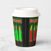 Happy Kwanzaa Pappbecher (Rechts)