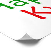 Happy Kwanzaa Poster (Ecke)