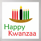 Happy Kwanzaa Poster (Vorne)