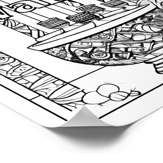 Happy Kwanzaa Poster (Ecke)