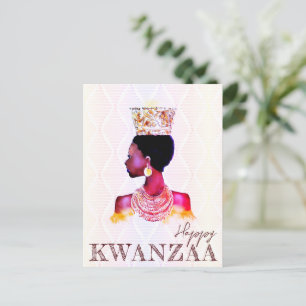 Happy Kwanzaa Postkarte