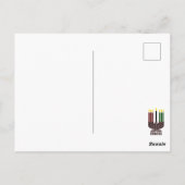 Happy Kwanzaa Postkarte (Rückseite)