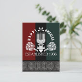 Happy Kwanzaa Postkarte (Stehend Vorderseite)