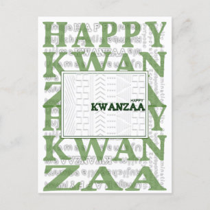 Happy Kwanzaa Postkarte