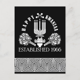 Happy Kwanzaa Postkarte