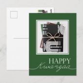 Happy Kwanzaa Postkarte (Vorne/Hinten)