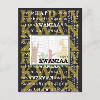 Happy Kwanzaa Postkarte