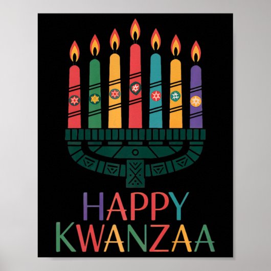 Happy Kwanzaa Premium Poster (Vorne)