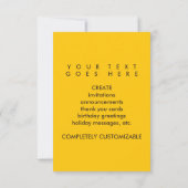 Happy Kwanzaa (Scrapbook) Einladung (Rückseite)