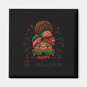 Happy Kwanzaa Sieben Prinzipien der Kwanzaa Frauen Magnet