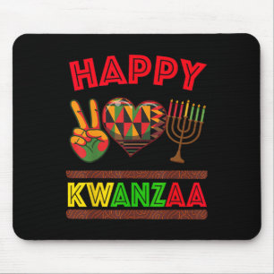 Happy Kwanzaa Sieben Prinzipien der Kwanzaa Frauen Mousepad