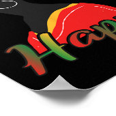 Happy Kwanzaa Sieben Prinzipien von Kwanzaa Afrika Poster (Ecke)