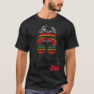Happy Kwanzaa Sieben Prinzipien von Kwanzaa Messy  T-Shirt