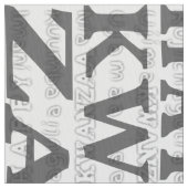 Happy Kwanzaa Stoff (Nahaufnahme)