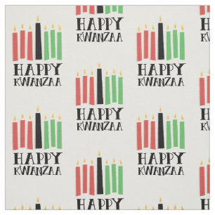 Happy Kwanzaa    Stoff