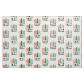 Happy Kwanzaa |  Stoff (Fat Quarter (45,7 x 55,9 cm))