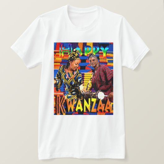 Happy Kwanzaa T-Shirt (Design vorne)
