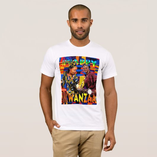 Happy Kwanzaa T-Shirt (Vorne ganz)