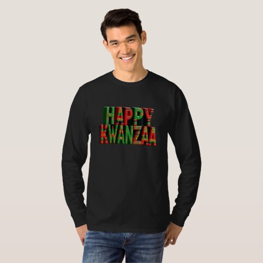 Happy Kwanzaa T-Shirt (Vorne ganz)