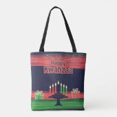 Happy Kwanzaa Tasche (Rückseite)