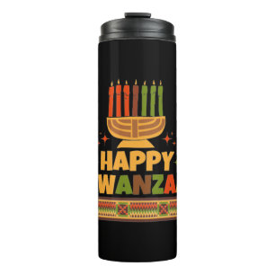 Happy Kwanzaa Thermosbecher