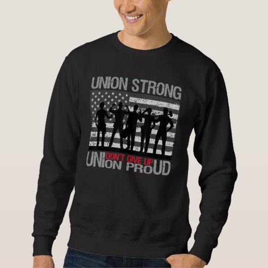 Happy Labor Day Shirt US Flag Union Strong Union P (Vorderseite)