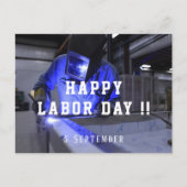 Happy Labour Day 5. September Postkarte (Vorderseite)