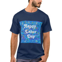 Happy Labour Day abstrakte Kunst
