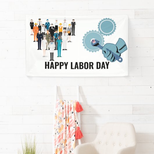 Happy Labour Day America Banner (Insitu)