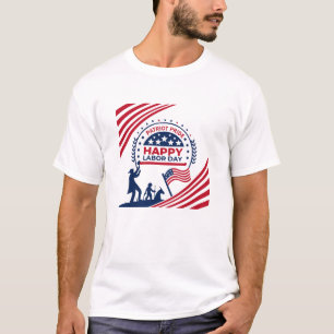 Happy Labour Day Einzigartiger T - Shirt