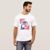 Happy Labour Day Einzigartiger T - Shirt (Vorne ganz)