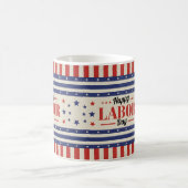 Happy Labour Day Gift Idea Kaffeetasse (Mittel)